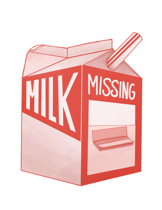 Milk Carton Sticker
