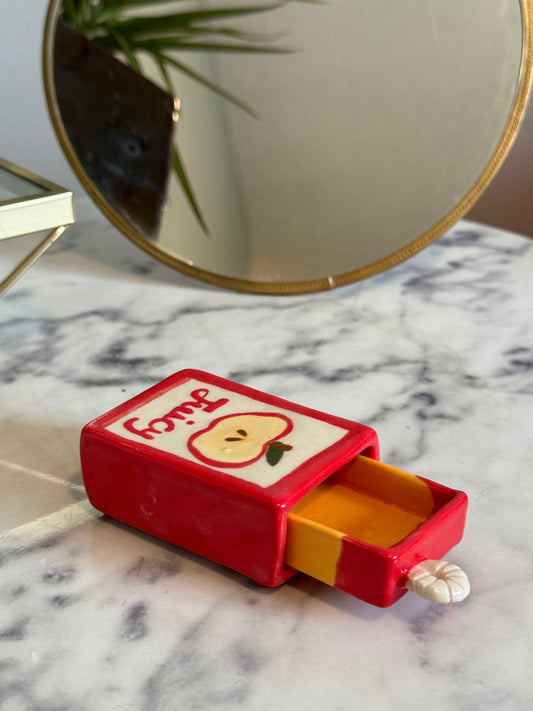 Apple Juice Match Box